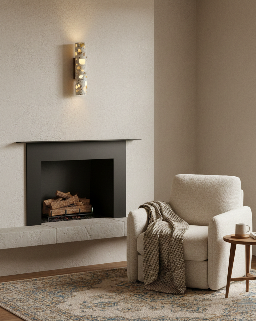 Zylindrische moderne Wandleuchte