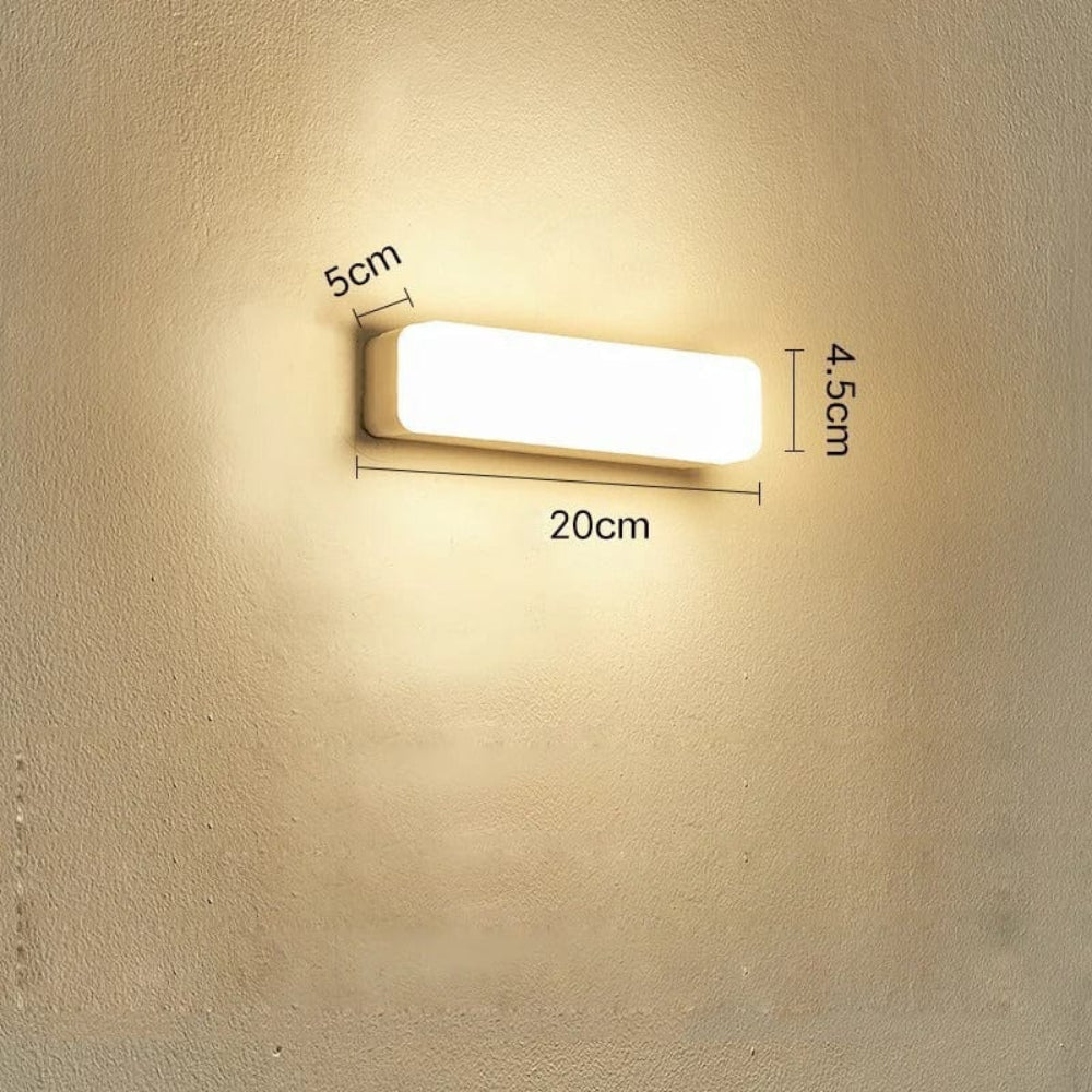 Nowoczesna lampa LED do lusterka kosmetycznego