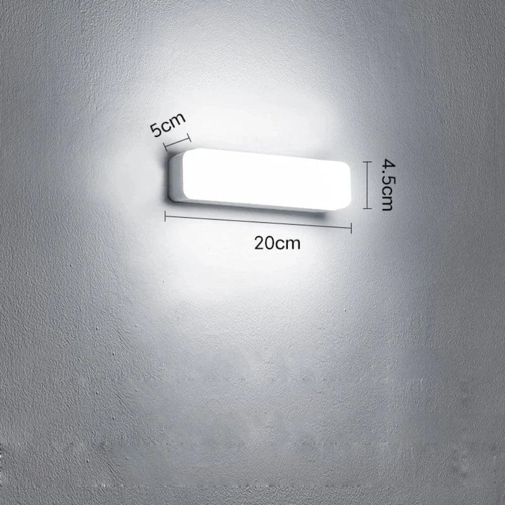 Nowoczesna lampa LED do lusterka kosmetycznego