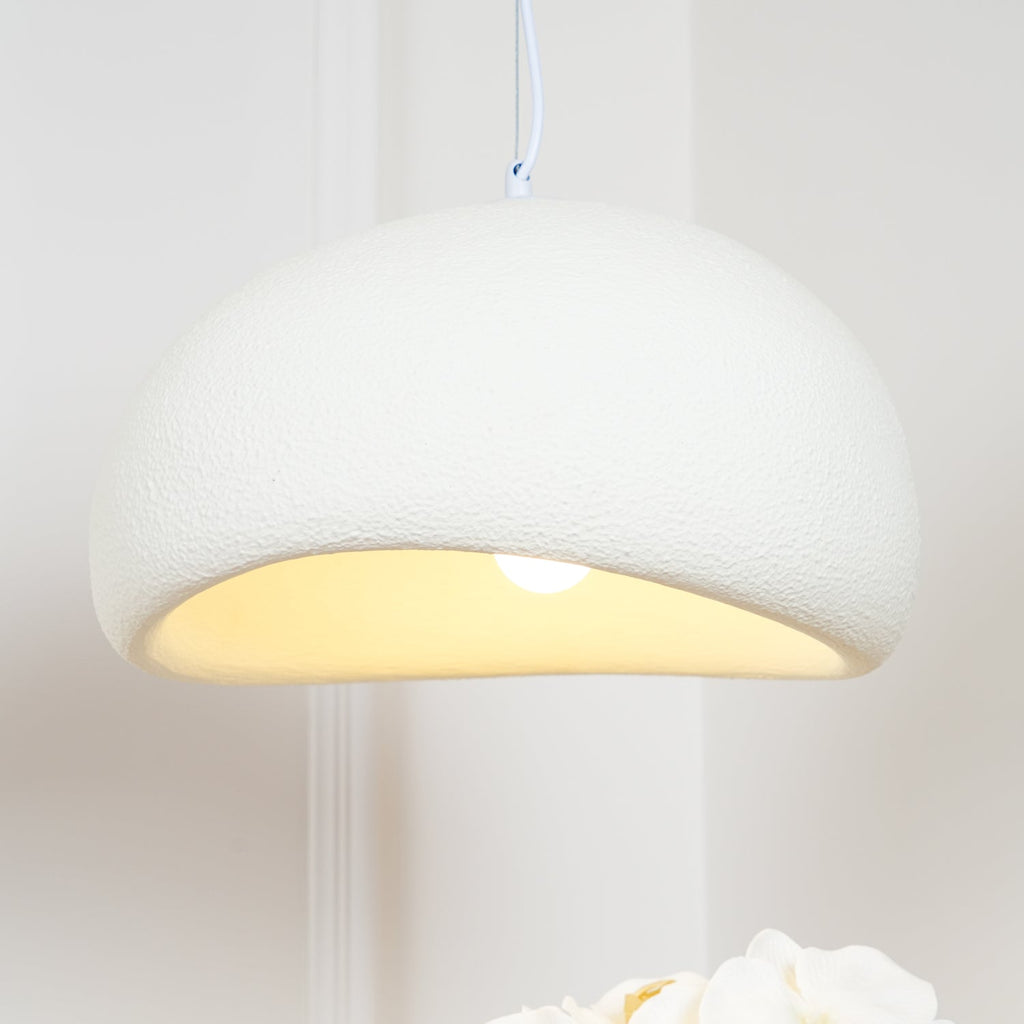Cloud-shaped pendant lamp