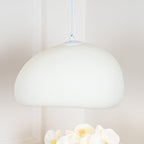 Cloud-shaped pendant lamp