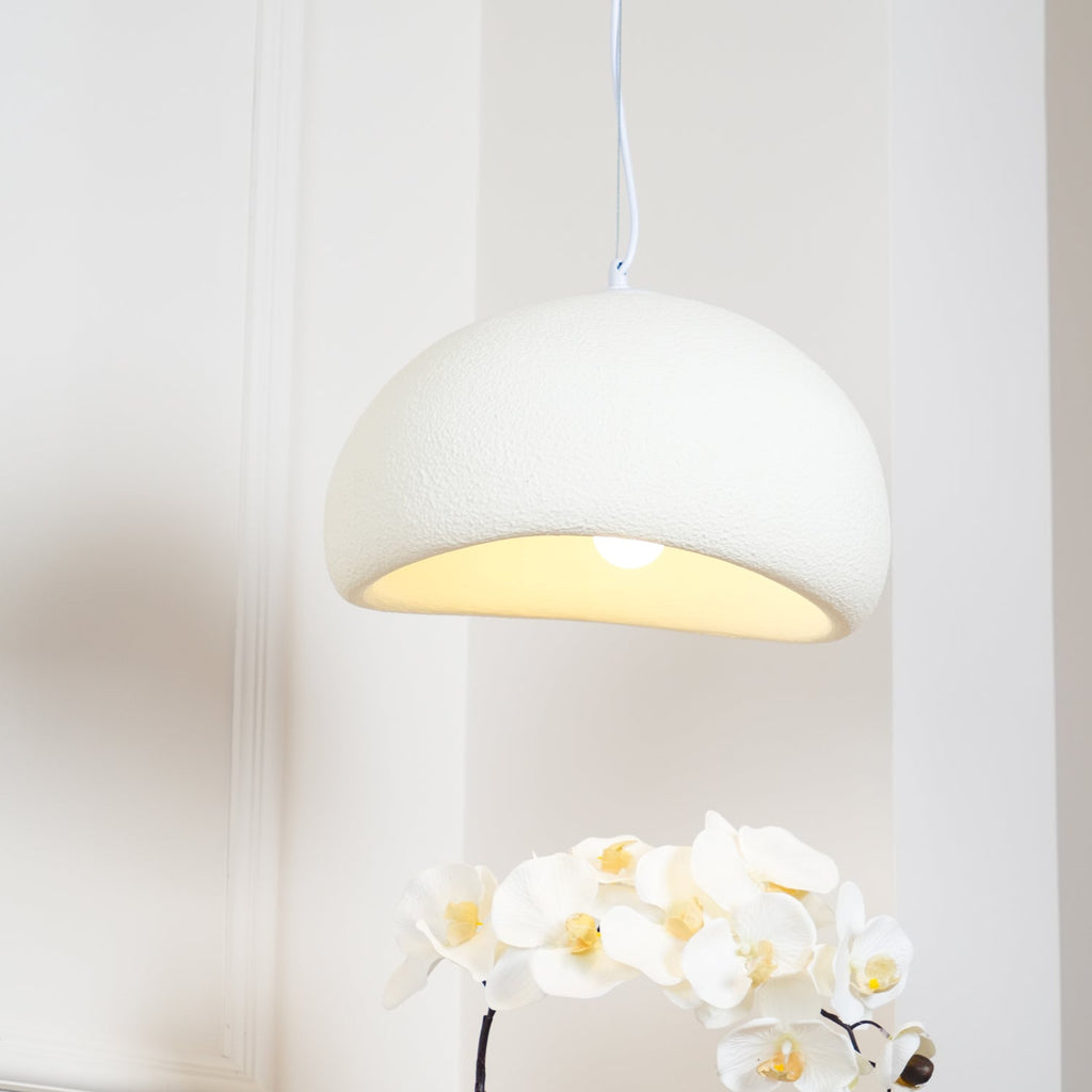 Cloud-shaped pendant lamp