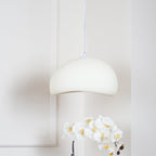 Cloud-shaped pendant lamp