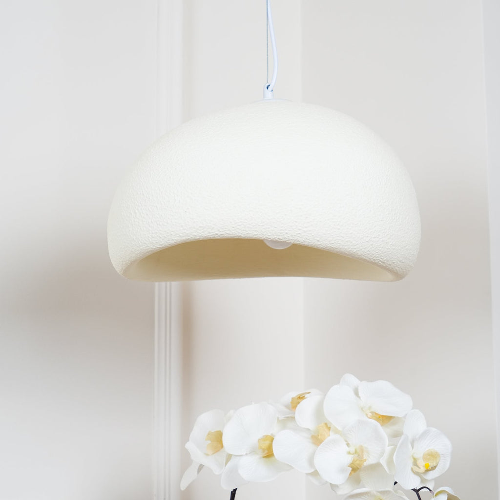 Cloud-shaped pendant lamp