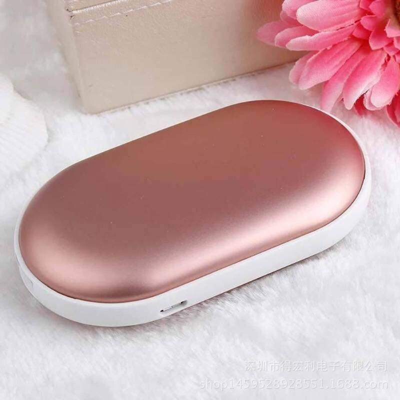 Portable Rechargeable Hand Warmer with Power Bank and Fast Heating