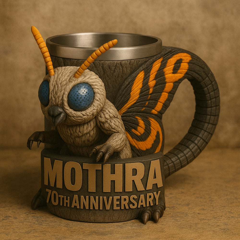 3D koffiebeker met monsterdesign