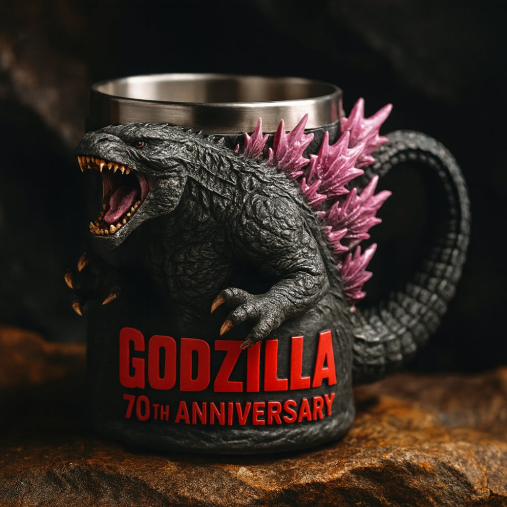 3D koffiebeker met monsterdesign