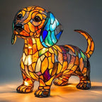 Lampada LED artistica e accogliente con motivi animali