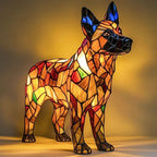 Lampada LED artistica e accogliente con motivi animali