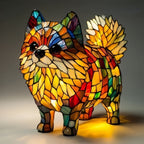 Lampada LED artistica e accogliente con motivi animali