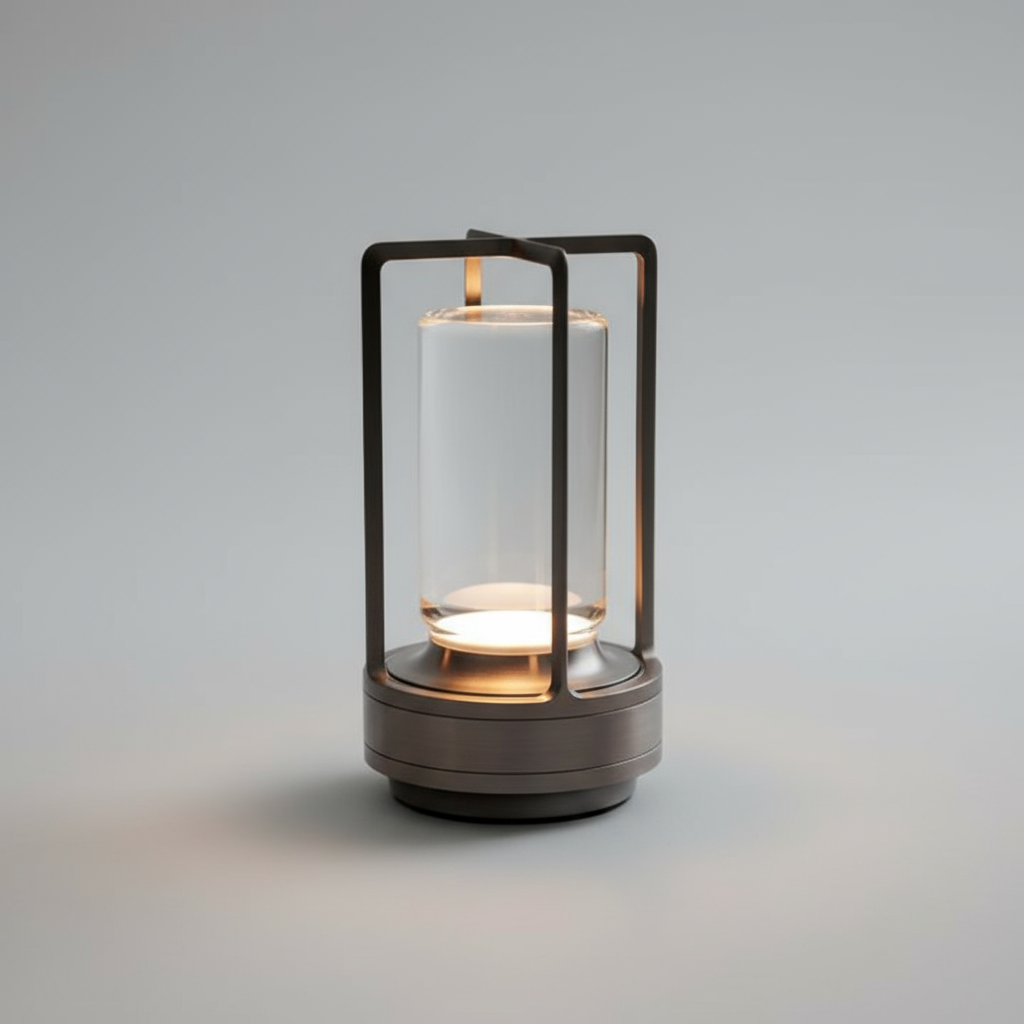 Veilleuse LED tactile compacte sans fil - éclairage tricolore