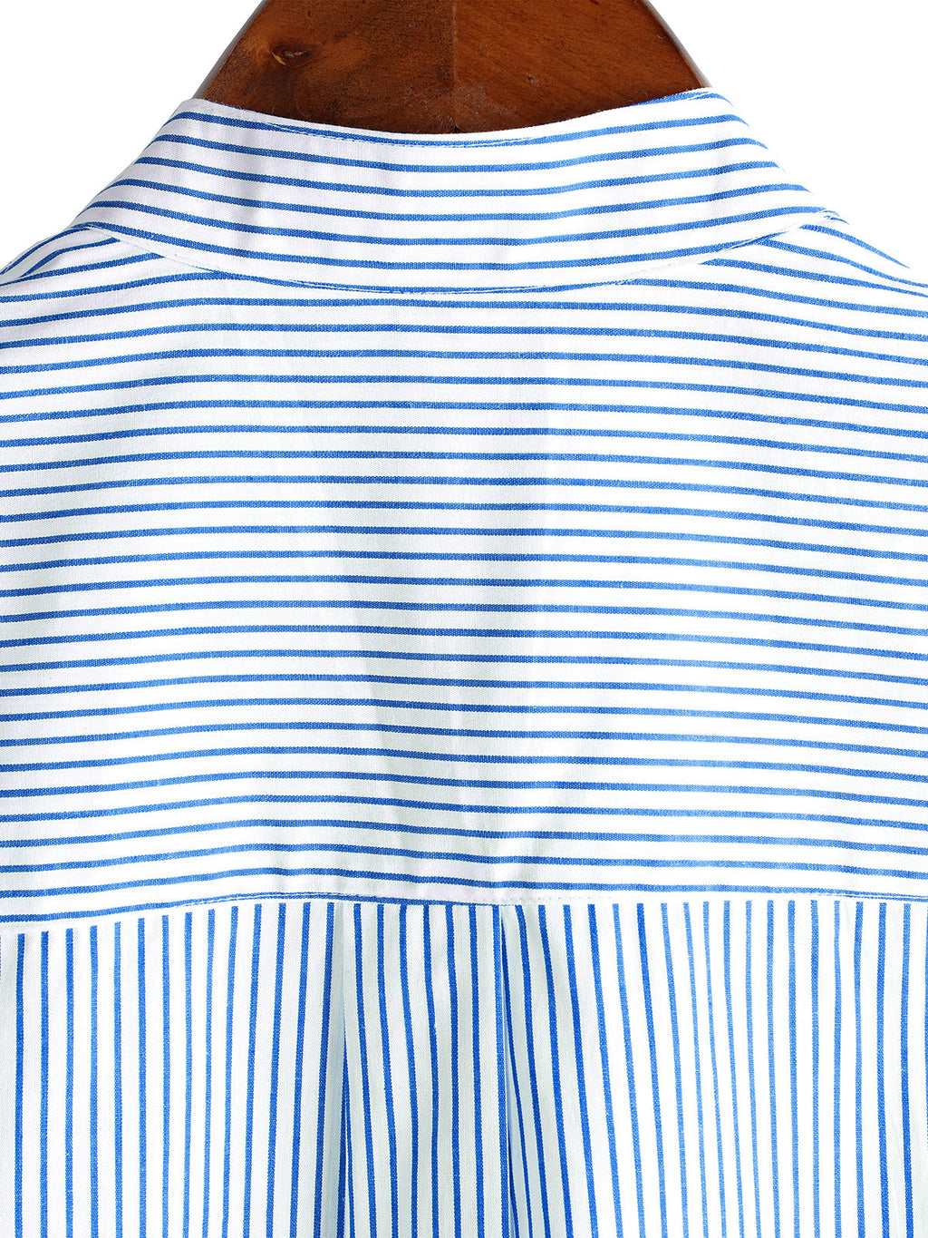Top Henley Classico da Uomo con Maniche Corte e Motivo Verticale