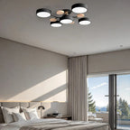 Feine geometrische runde LED-Deckenleuchte für moderne Räume