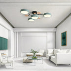 Feine geometrische runde LED-Deckenleuchte für moderne Räume