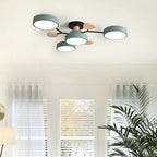 Feine geometrische runde LED-Deckenleuchte für moderne Räume