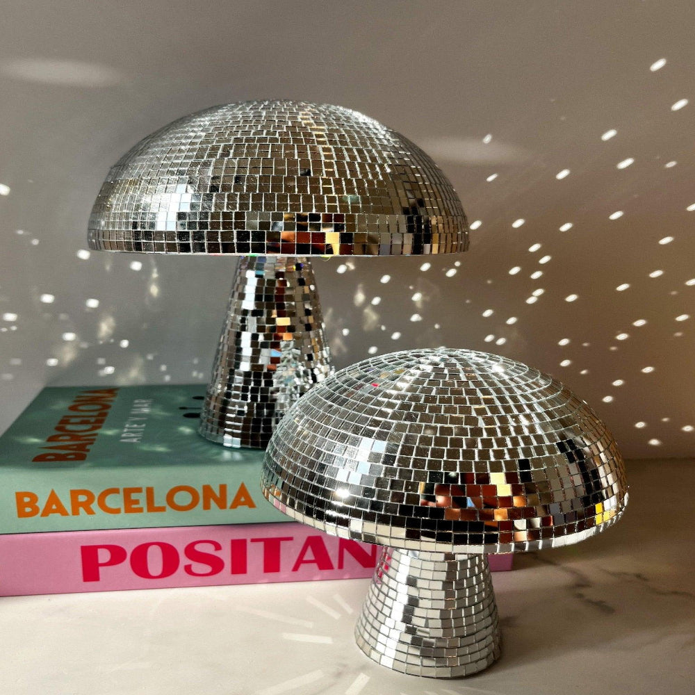 Lampa Mushroom Mirror Ball do wnętrz domowych