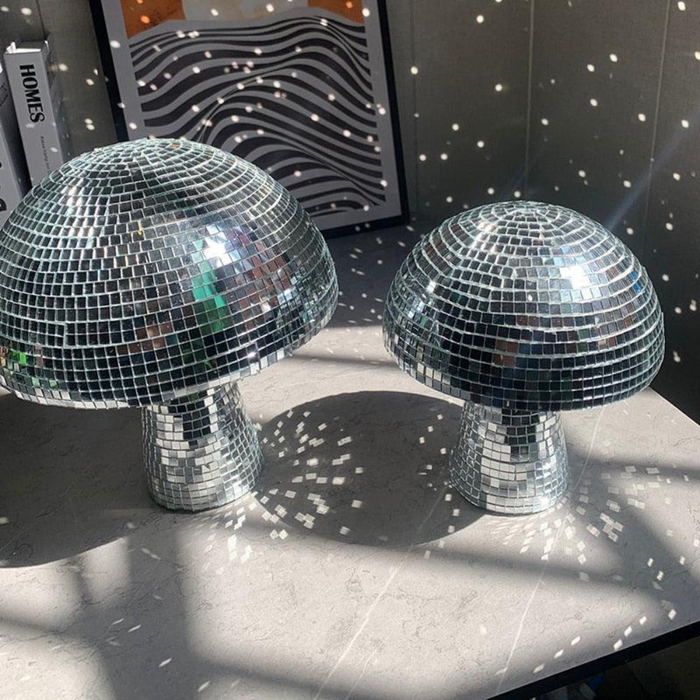 Lampa Mushroom Mirror Ball do wnętrz domowych