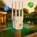 Amplificateur de signal Wi-Fi double bande 5G et 2.4G pour la maison et le jardin