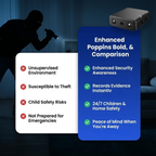 Inteligentna Przenośna Mini Kamera HD WiFi z Dźwiękiem