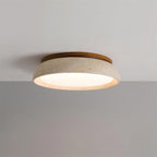Lampe de plafond moderne avec finition texturée et lumière chaude
