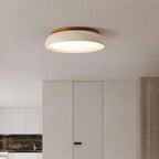Lampe de plafond moderne avec finition texturée et lumière chaude