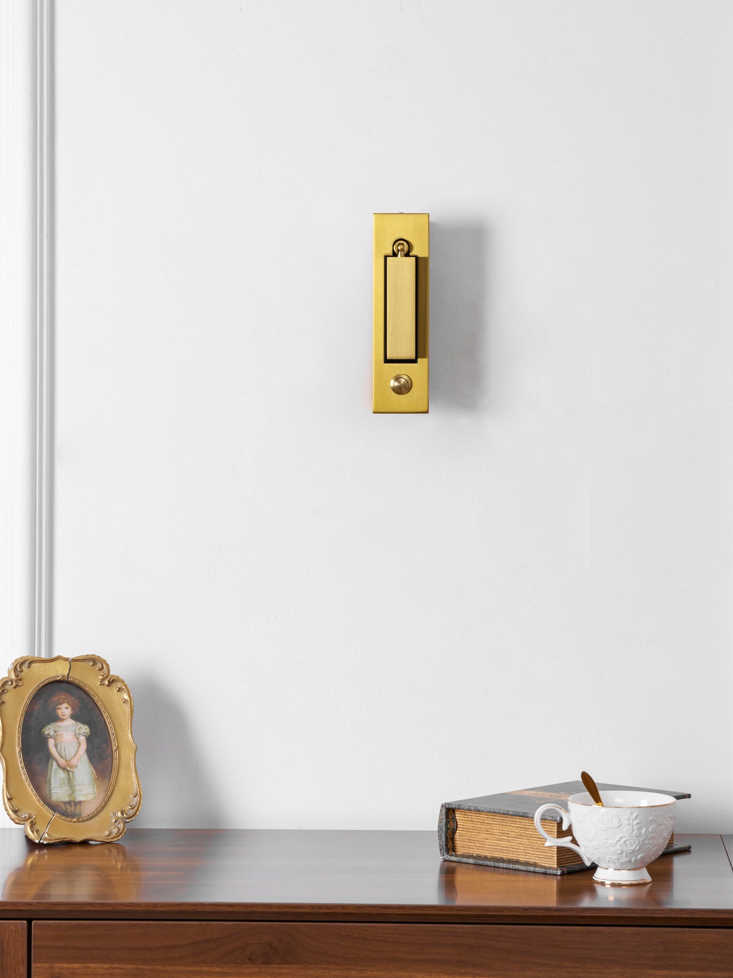 Lampada da notte regolabile da parete con interruttore nascosto
