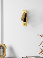 Lampada da notte regolabile da parete con interruttore nascosto