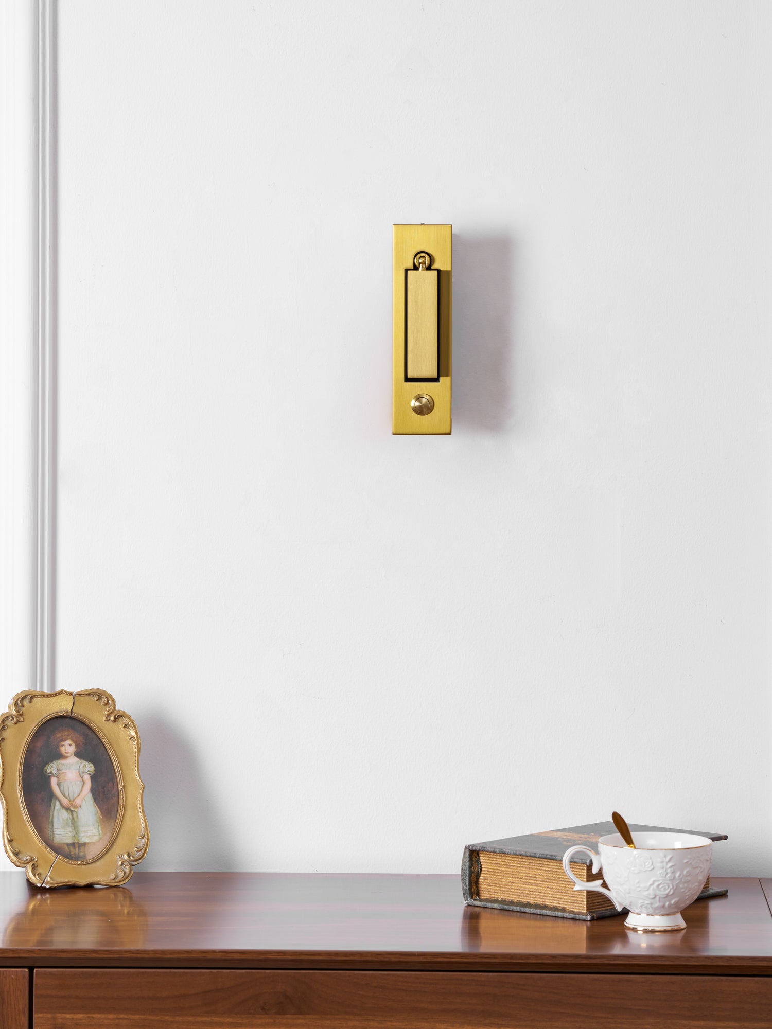 Lampada da notte regolabile da parete con interruttore nascosto