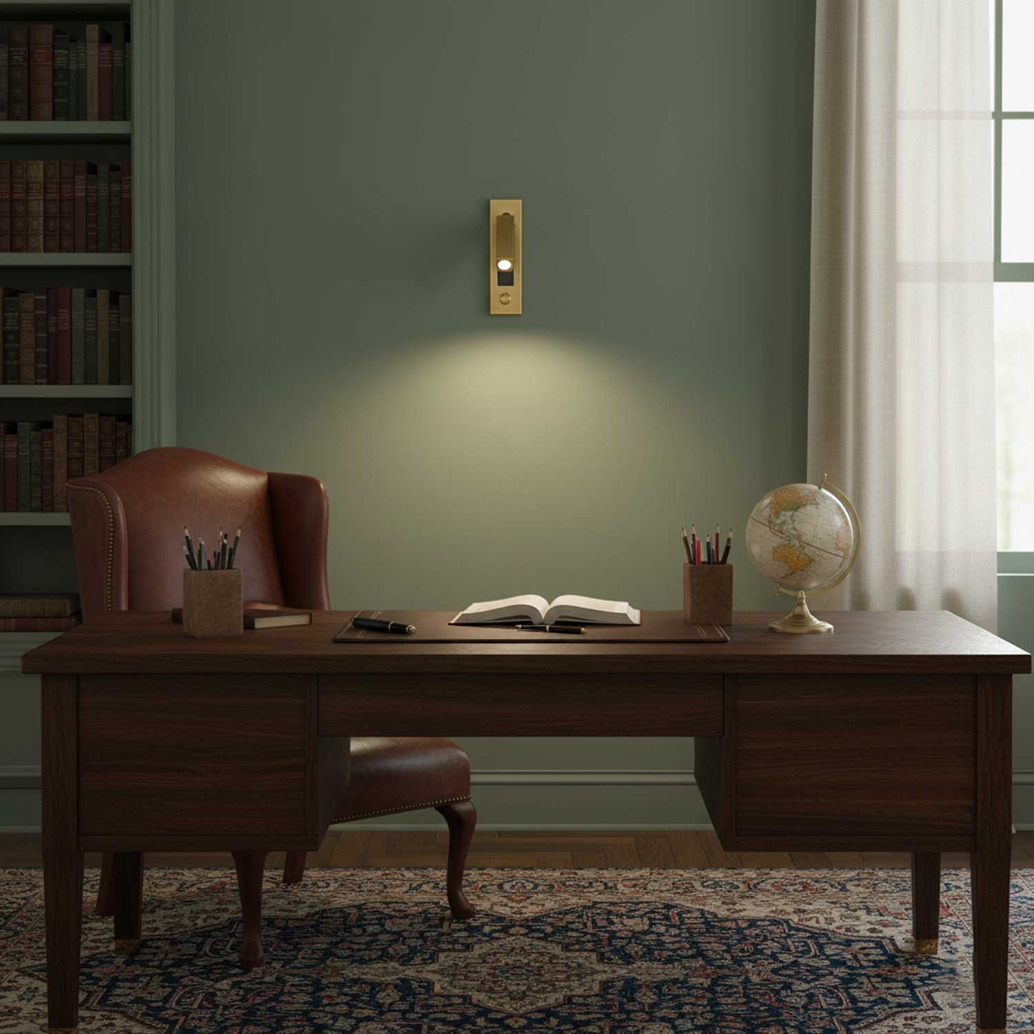 Moderna lampada da parete LED per la lettura – Lampada da notte scandinava