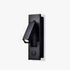 Lampe murale encastrée pour lecture avec lampe de chevet pliante