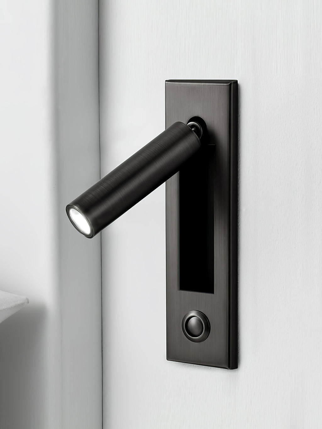 Lampada da notte regolabile da parete con interruttore nascosto