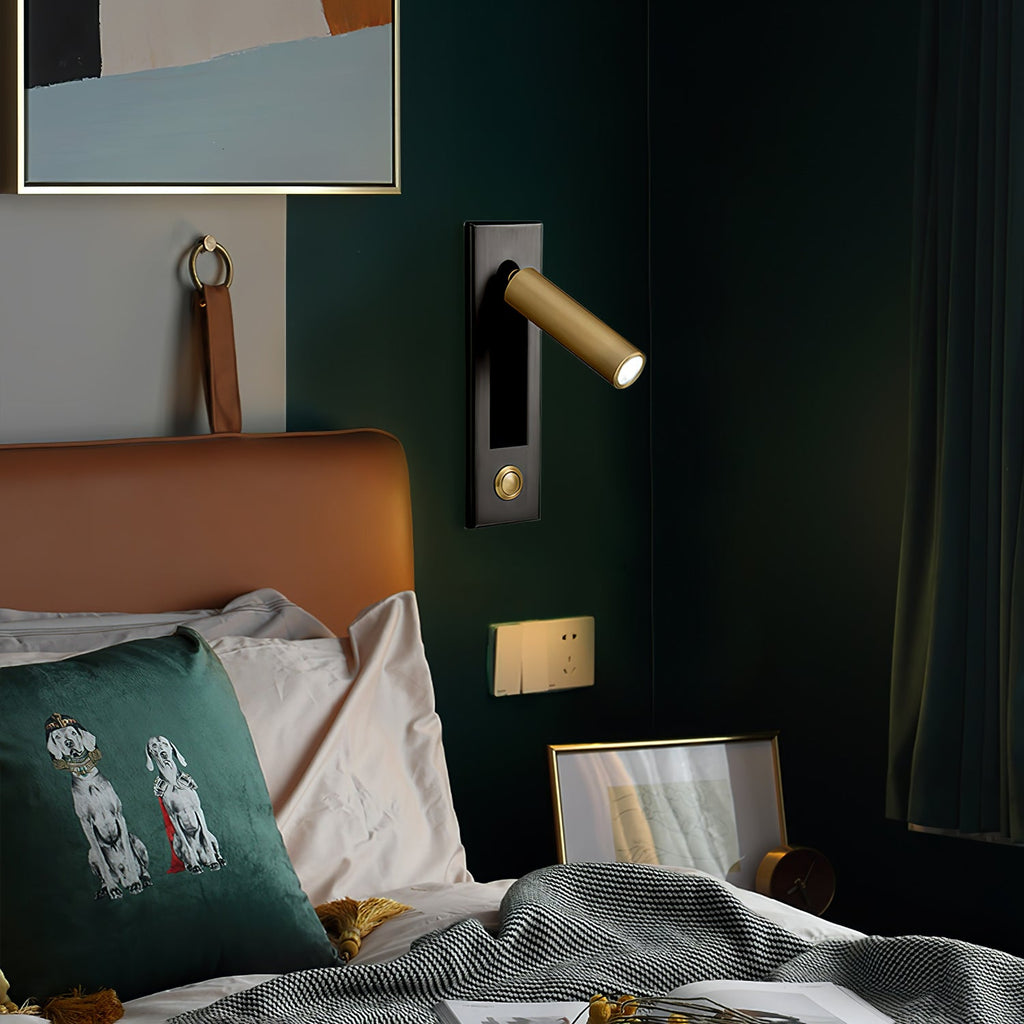 Adjustable Wall Lamp for Reading with LED Backlight