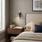 Adjustable Wall Lamp for Reading with LED Backlight