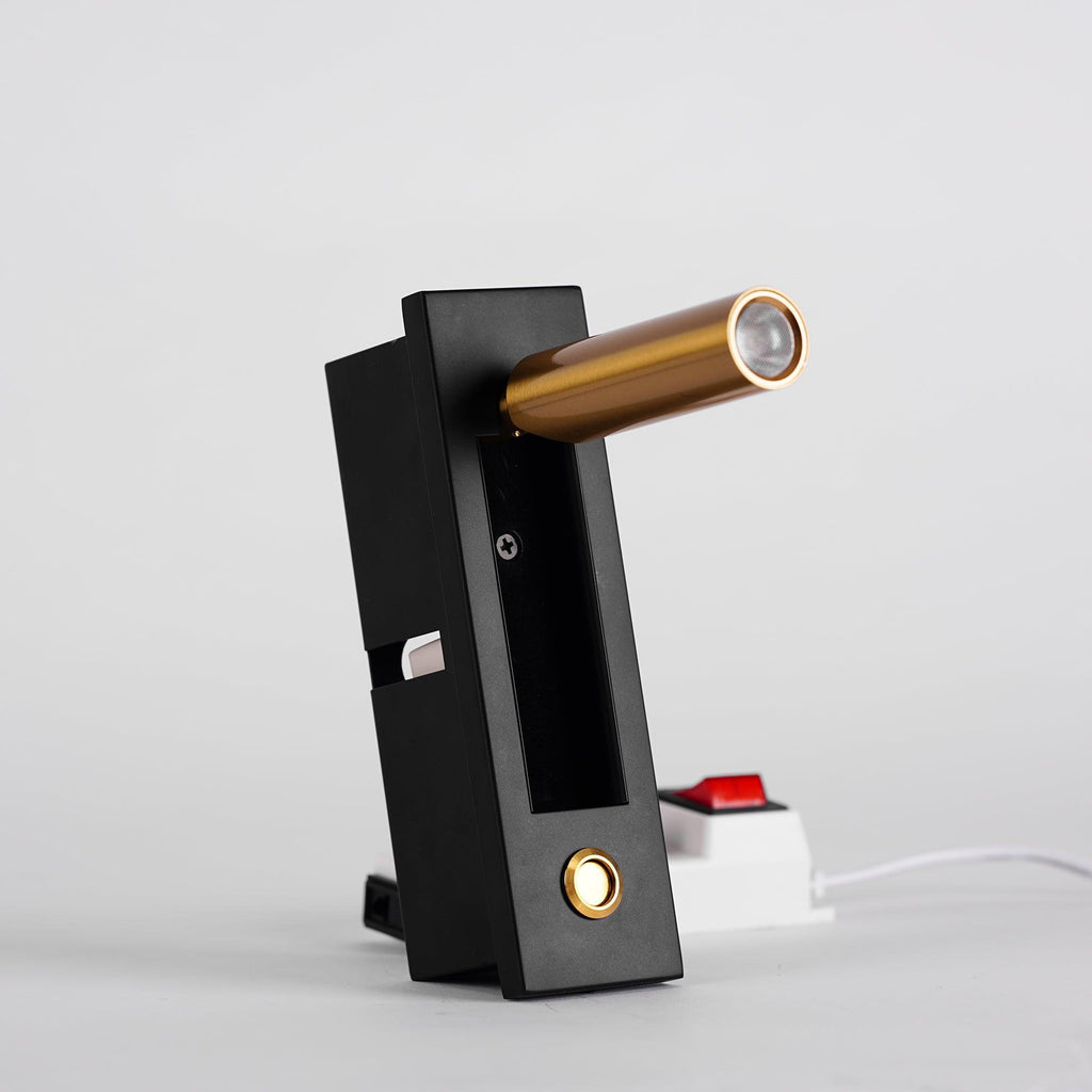 Lampada da lettura da parete LED regolabile per comodino