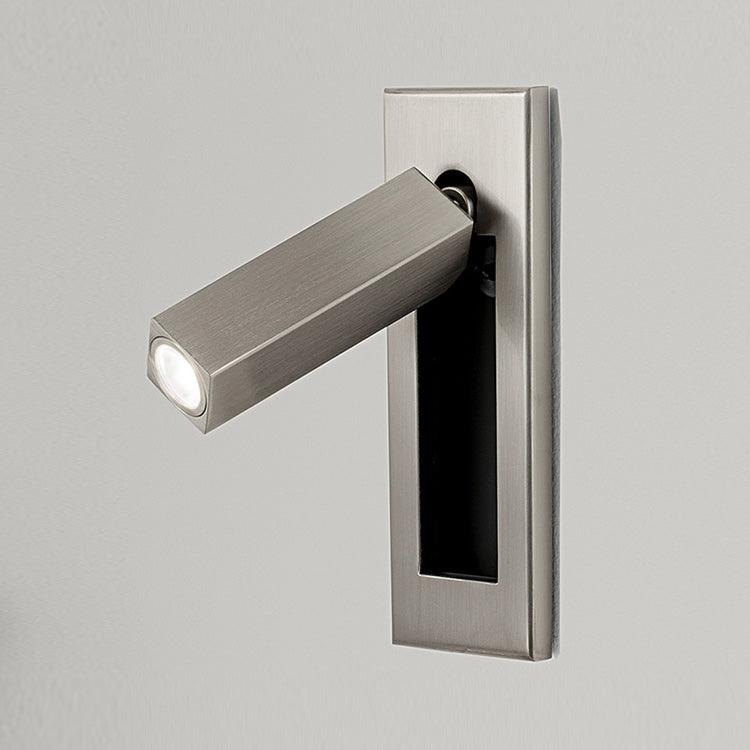 Lampada da notte regolabile da parete con interruttore nascosto