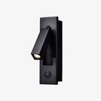 Lampe murale encastrée pour lecture avec lampe de chevet pliante