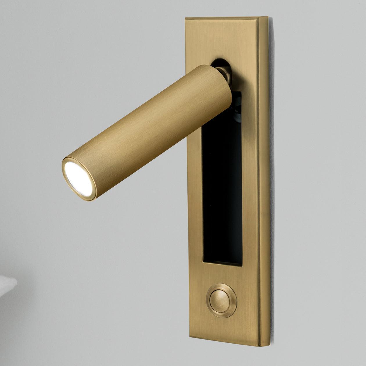 Lampada da lettura da parete LED regolabile per comodino