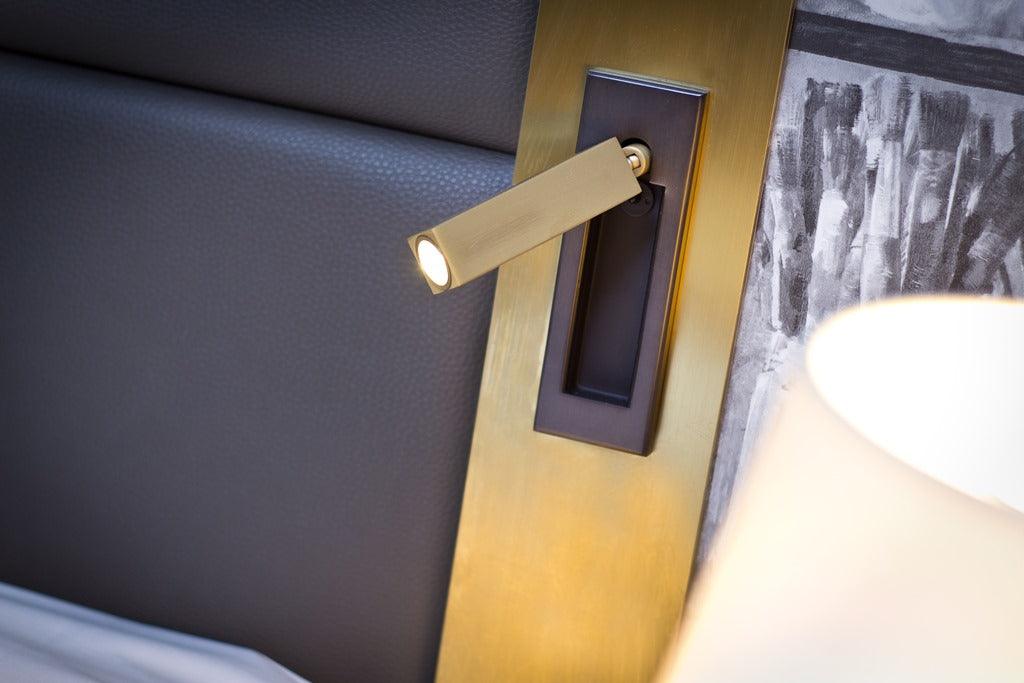 Adjustable Wall Lamp for Reading with LED Backlight