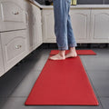 Alfombrilla de cocina impermeable, duradera, acolchada y antideslizante