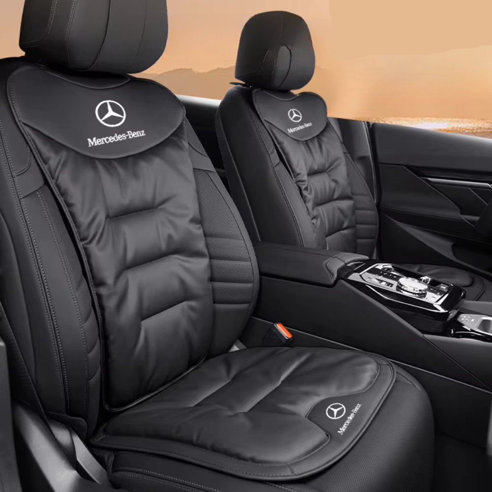 Car seat cushion with lumbar support breathable back pain relief