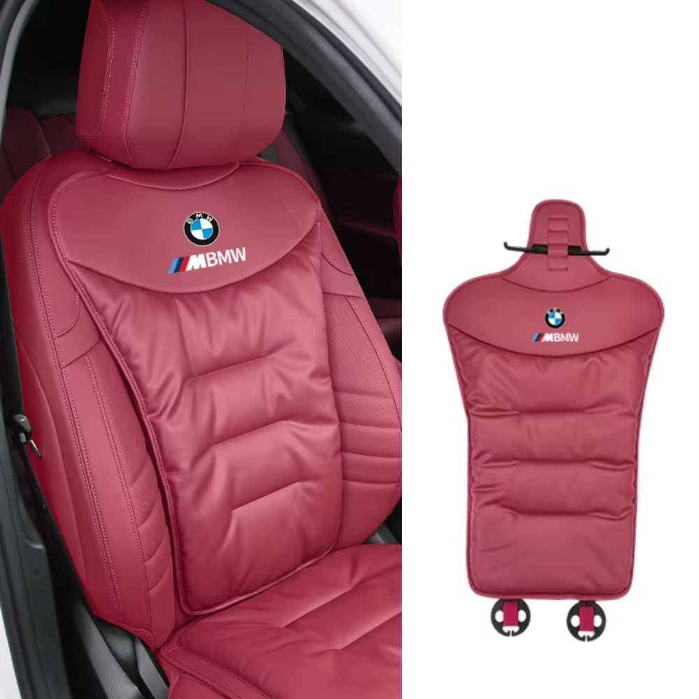 Car seat cushion with lumbar support breathable back pain relief