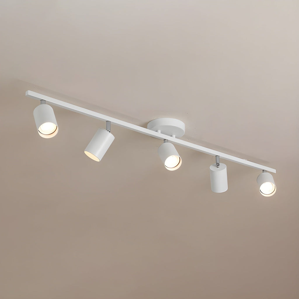 Deckenleuchte mit mehreren Köpfen und verstellbaren LED-Strahlern