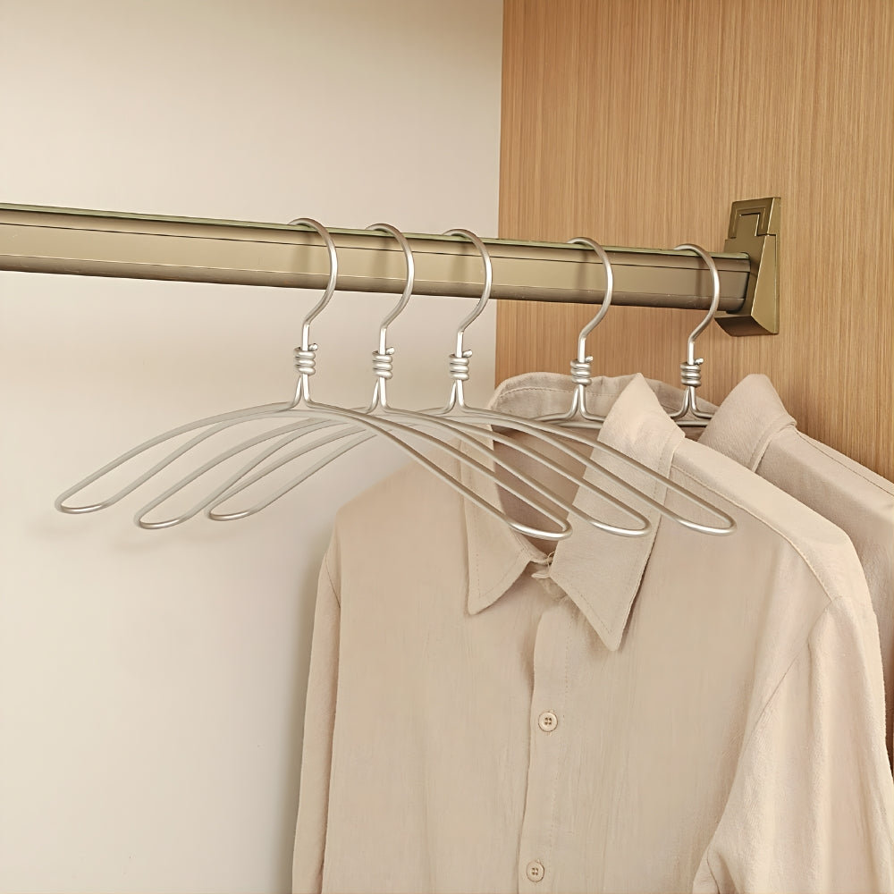 Organizzatore per abiti salvaspazio Set ampio di appendini
