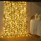 Lampes décoratives romantiques à motif de fleurs et feuilles - Parfaites pour Noël, mariages ou soirées romantiques