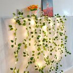 Lampes décoratives romantiques à motif de fleurs et feuilles - Parfaites pour Noël, mariages ou soirées romantiques