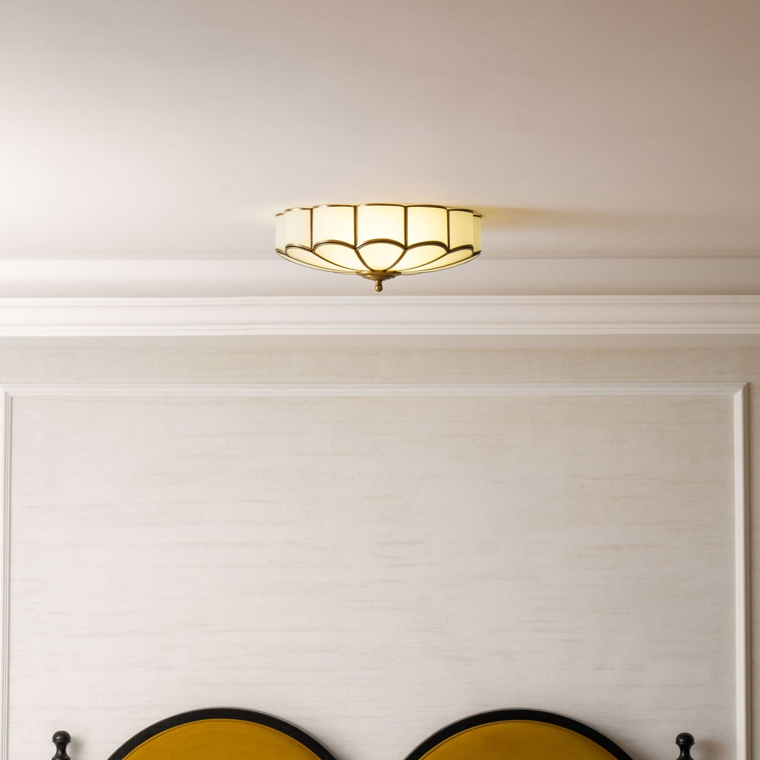 Plafonnier encastré multipoints style floral pour intérieur
