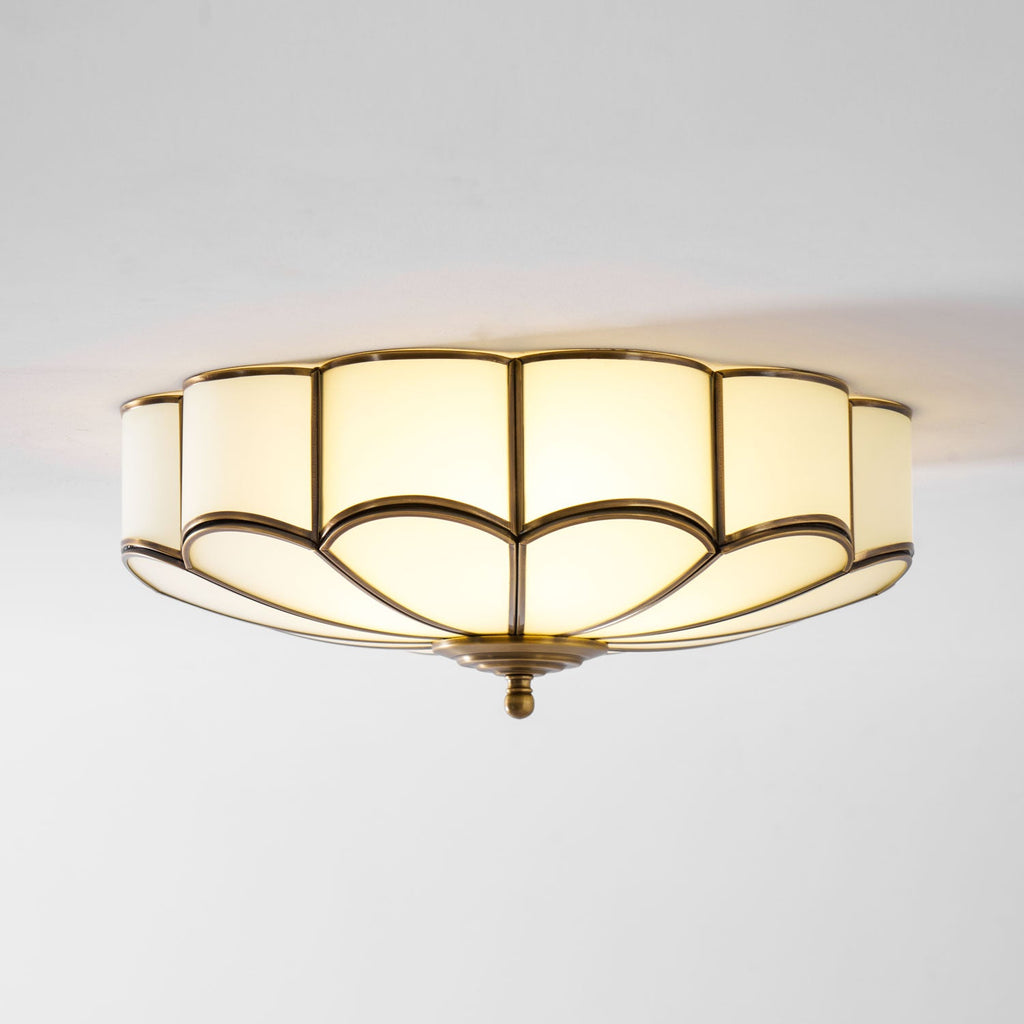 Plafonnier encastré multipoints style floral pour intérieur