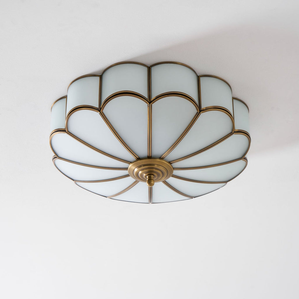 Plafonnier encastré multipoints style floral pour intérieur