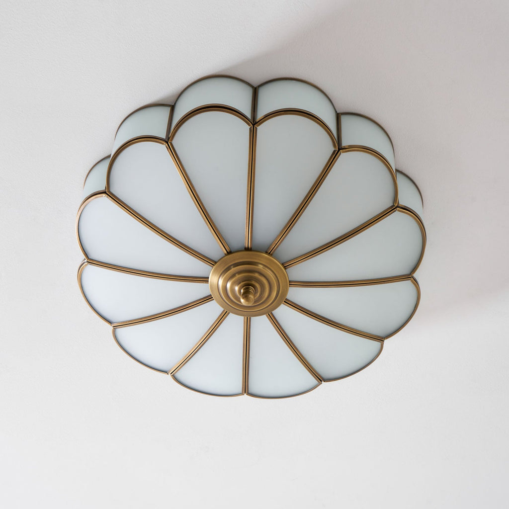 Plafonnier encastré multipoints style floral pour intérieur