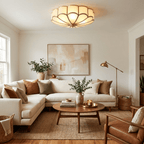 Plafonnier encastré multipoints style floral pour intérieur